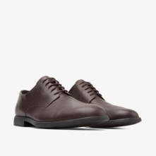 Camper Dark Brown Formal Shoes Mens - Truman Online Ireland | GSXCJ0354